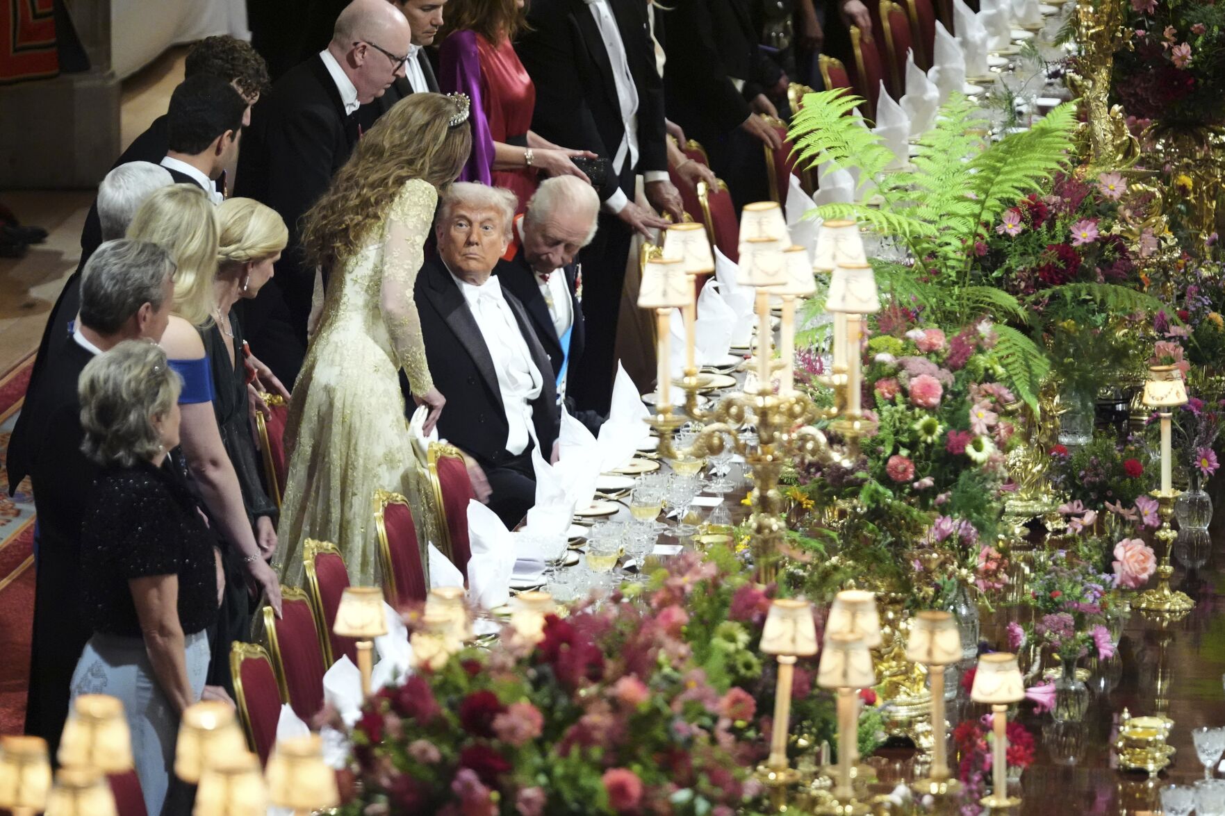li-royals-kate-trumps dinner seating.JPG
